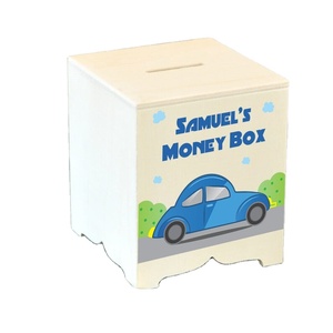 Professional Manufacturing Gifts Crafts Piggy Bank Wooden Money Box