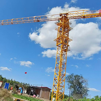Moteur de grue à tour sans toit 6T de haute qualité, couple de levage élevé 200KNm, hauteur maximale 136m pour la construction