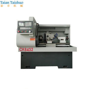 CK6432 Nieuwe Draaibank Machine Bar Feeder Automatische Voeden Cnc Draaibank Met Hydraulische Chuck - Product Image 1