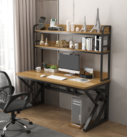 Ailichen Computer Desktop Bureau Thuis Bureau Boekenplank Combinatie Studie En Kantoor Één Tafel