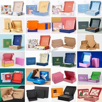 Machine automatique de formage et d'assemblage de boîtes en carton pour emballage cadeau e-commerce, machine à plier les boîtes à fond verrouillable et à couvercle supérieur/inférieur (type avion)