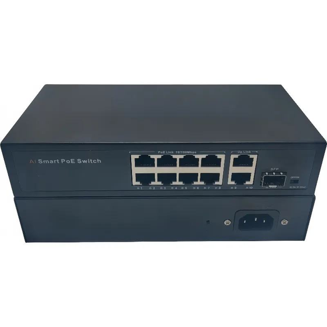 Factory Directly 10/100/1000Mbps Switch POE Gigabit 4 8 16 24 Port 48V POE Switch Ethernet RJ45 Network Switches for CCTV PC 30