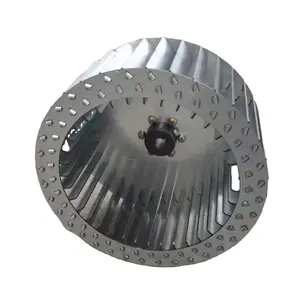 Single/double Inlet Fan Blower Wheel Hvac Aluminum /Galvanized Backward Curved Centrifugal Blower Fan Impeller Blades