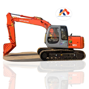 รถขุดมือสองคุณภาพสูง Hitachi EX60-3 EX200 EX200-1 Zx120 12 ตัน รถขุด Hitachi EX120 สำหรับงานก่อสร้างและเหมืองแร่ Hitachi EX120-5 EX120 - Product Image 1