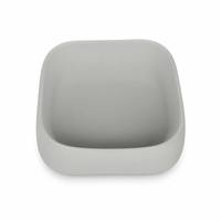 Witte vierkante melamine kommen in diverse maten (breukvast)