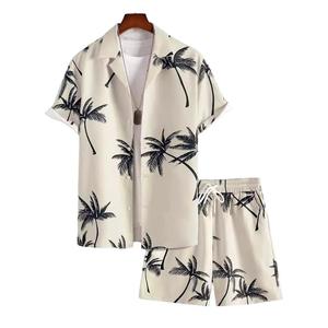 <span class=keywords><strong>Camisas</strong></span> de manga corta de estilo informal de moda de verano para hombres Diseño simple Integración de elementos de moda Desbloqueo de estilos de verano - Product Image 3