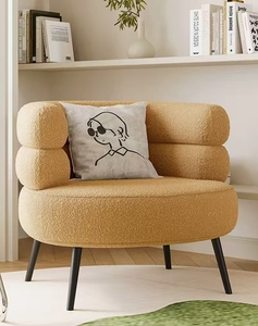 Poltrona Relax Multifunzione per Camera da Letto, Sedia per Trucco con Applicazione Versatile per Appartamenti, Casa, Ufficio, Sedie da Interno con <span class=keywords><strong>Lampada</strong></span> in <span class=keywords><strong>Pile</strong></span> - Product Image 4