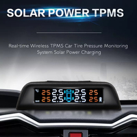 Capteur de pression des pneus C200 Système de surveillance de la pression des pneus TPMS Détecteur universel de voiture avec valve externe FL/FR/RL/RR