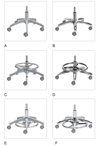Microscope <strong>Dental</strong> Operator <strong>Chair</strong> with Armrests Adjustable Forearm Support Seat - Product Image 6