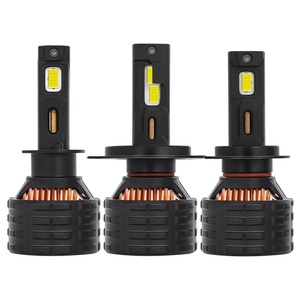 Bombillas LED para Faros Delanteros K15 400W, Cuatro Tubos de Cobre, Canbus, Luz LED para Auto H1 H3 H7 H11 9005 9006 9012 H4 9004 9007 H13 - Product Image 1