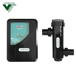 Système de production <span class=keywords><strong>automatique</strong></span> de chlore VIGOR NQ20 pour <span class=keywords><strong>piscine</strong></span> intérieure avec chlorinateur au sel, <span class=keywords><strong>niveau</strong></span> de sel minimum de 4000 PPM - Product Image 4