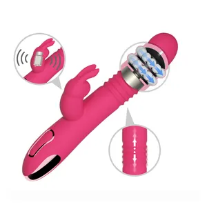 Hot Wireless Thrusitng Vibrators Adult Product G Spot Rabbit Vibrator Sex Toy For Women
