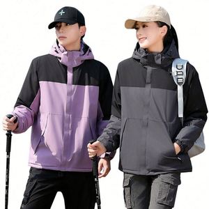 Veste de moto coupe-vent pour homme, doublure polaire amovible, softshell, chaude pour l'automne, imperméable, pour la randonnée en plein air - Product Image 1