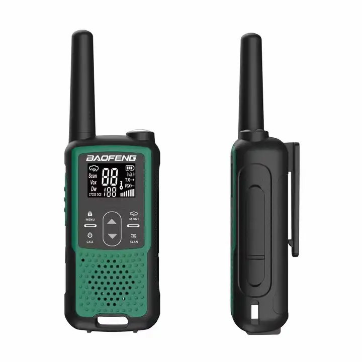 Walkie Talkie BAOFENG T22 PMR446, 16 Canali, Batteria 1500 MAh, Ricarica USB-C, Confezione Da 6, Per Hotel E Ristoranti