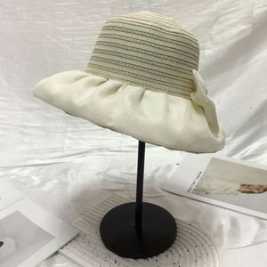Sombrero de Pescador para Mujer, Nuevo Modelo 2025, Verano, Playa, con Lazo, Ala Ancha, Protección UV, para Viajes - Product Image 6