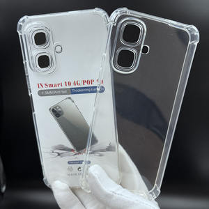 Étui transparent en gros pour Infinix <span class=keywords><strong>Smart</strong></span> 9 <span class=keywords><strong>Smart</strong></span> 10, <span class=keywords><strong>coque</strong></span> de téléphone souple en TPU pour Hot 50i X6531, étui de téléphone portable transparent - Product Image 5
