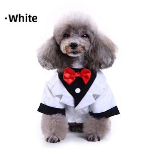 Camisa elegante clásica, traje con pajarita, ropa Formal, esmoquin para caballero, perros, ropa para mascotas para boda - Product Image 6