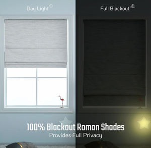 ستائر رومانية آلية ذكية صديقة للبيئة، ستائر دوارة كهربائية لغرفة المعيشة - Product Image 4