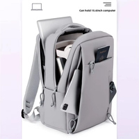 Tas Ransel Laptop Kapasitas Besar Tahan Lama Bergaya dengan Logo Kustom dan USB untuk Pria, Kasual, Aktivitas Luar Ruangan, Penggunaan Sehari-hari, dan Perjalanan