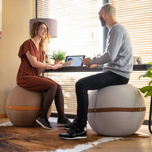 <span class=keywords><strong>Chaise</strong></span>-ball ergonomique de conception coréenne avec sangle fixe pour la <span class=keywords><strong>posture</strong></span> et le fitness - Product Image 3