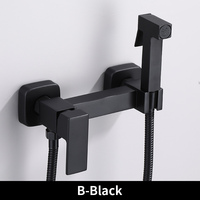 Robinet mitigeur de douche de lavabo chromé robinet mitigeur d'eau chaude et froide robinet de douche de Bidet