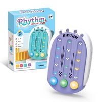 2025 nouveaux jouets de soulagement du stress tendance produits Puzzle éducatif Machine rythme maître jeu de poussée rapide musique et jouet lumineux