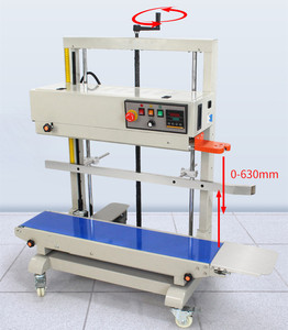 Scelleuse verticale automatique à bande continue pour films plastiques et sacs de boissons – Grande machine de scellage - Product Image 3
