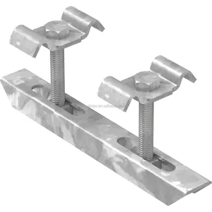 Galvanized Double Grating Climp Fastener Clamps steel grating clips