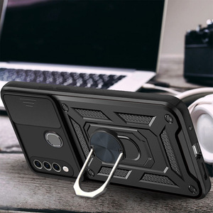 Étui en TPU et PC avec béquille coulissante pour <span class=keywords><strong>Realme</strong></span> Narzo 50A C51 C53 C55 C11 <span class=keywords><strong>C21</strong></span> C30 10 PRO PLUS Fundas 11 PRO - Product Image 4