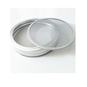Nhà Bếp Hạt Giống Mầm Kit 70Mm 86Mm 304 Thép Không Gỉ Hạt Giống Mọc Nắp Lọc Sàng Lưới Màn Hình Cho Miệng Rộng Mason Jar - Product Image 2