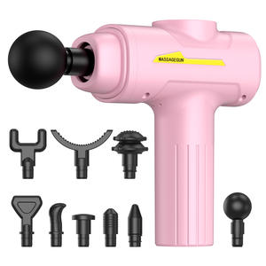 Nouveau design – Mini <span class=keywords><strong>pistolet</strong></span> de <span class=keywords><strong>massage</strong></span> filaire manuel, masseur musculaire électrique à vibration profonde avec moteur à brosse, portable pour le corps et le sport - Product Image 4