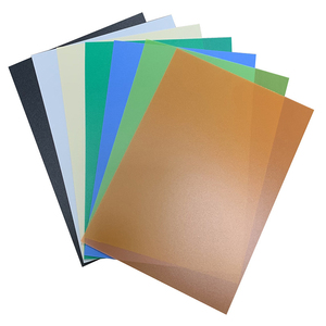 Jincai A4 A3 cứng nhắc nhựa Polypropylene tấm xoắn ốc cuốn sách ràng buộc máy tính xách tay bìa <span class=keywords><strong>PP</strong></span> tấm - Product Image 2