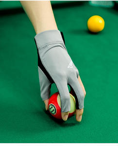 Wholesale <b>Billiards</b> Glove Left Hand Three Finger <b>Snooker</b> <b>Billiard</b> Non Stickers Elasticity Training Accessories - Product Image 5