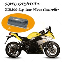Controlador Programable SiAECOSYS/VOTOL EM200-2sp 72V 600A 130KPH IP67 Impermeable para Scooter Eléctrico, Bicicleta, Motocicleta Eléctrica, Motor QS