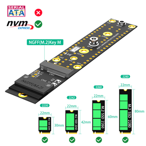 <span class=keywords><strong>M</strong></span>.<span class=keywords><strong>2</strong></span>(<span class=keywords><strong>NGFF</strong></span>) Key <span class=keywords><strong>M</strong></span> NVMe SSD <span class=keywords><strong>m</strong></span>ở rộng cáp <span class=keywords><strong>Extender</strong></span> PCIe3.0 X4 tốc độ đầy đủ - Product Image 3