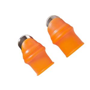 Wholesale Factory Silicone Rubber Finger Cover Manual <b>Vegetables</b> Cutter Nail Protector Slicer - Product Image 1