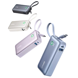 Batterie externe compacte portable de haute qualité 10000 mAh, <span class=keywords><strong>sortie</strong></span> 30W, charge rapide, affichage LED USB-C, entrée USB intégrée - Product Image 2