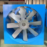 Ventilateur axial à cadre carré, ventilateur d'extraction industriel sur pied, ventilateur de type boîte, grand débit d'air, pour atelier, électrique
