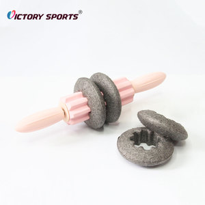 <span class=keywords><strong>2</strong></span> en 1 Portable Trigger Point Body Muscle Roller Masaje Stick para cuello espalda pie - Product Image 3