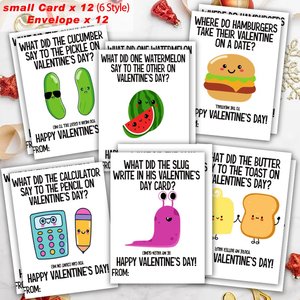 Pickle <strong>Valentine's</strong> Day <strong>Cards</strong> Custom Anniversary <strong>Cards</strong> Witty Greeting <strong>Card</strong> for Wife <strong>Husband</strong> Him Her Coworker Gift Cardboard - Product Image 4