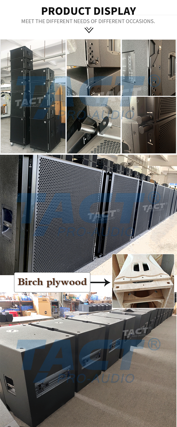 Chinese Speaker Factory Portable Professional Sound Set System Line Array Top with Active Subwoofer Dsp · image 6