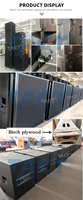 Sistema de Sonido Profesional Portátil de Fábrica China, Conjunto de Altavoces Line Array con Subwoofer Activo y DSP