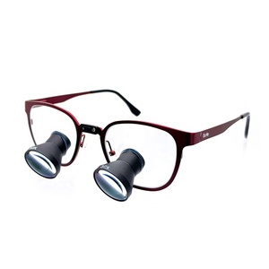 Loupes binoculaires Burite 2.5/3/3.5X TTL à monture métallique <span class=keywords><strong>pour</strong></span> chirurgie, usage médical et dentaire - Product Image 1