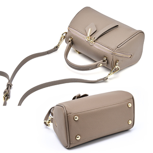 Fabricante OEM Carteras Para Mujer Cuero de Grano Superior Bolsos de Hombro Elegantes Simples Caja Bolsos Lujo - Product Image 3