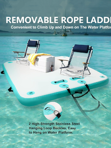 Gonfiabile all'aperto EVA Floating Board giocattolo acqua <span class=keywords><strong>mare</strong></span> galleggiante piscina materasso per la pesca gonfiabile acqua impianti di divertimento - Product Image 3