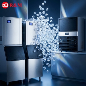 Macchina per Ghiaccio Industriale Automatica Commerciale per Cubetti di Ghiaccio, Prodotta in Cina - Product Image 1