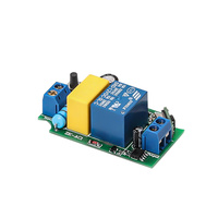 KONST 433mhz Pengontrol Motor Pintu Garasi AC220V Satu Relay Sinyal Saklar Remote Kontrol Nirkabel dengan Bahan Logam