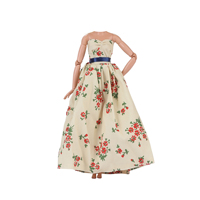 Accessoires de robe et jupe de princesse pour poupée de 11,5 pouces, modèle de jouet éducatif miniature DIY de 30 cm