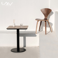 Chaises de salle à manger Norman Cherner en contreplaqué courbé plaqué noyer, design moderne, prêtes à être expédiées