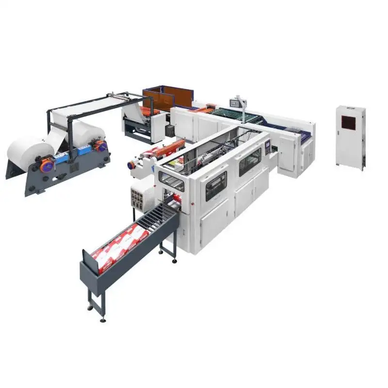 Equipo de fabricación de máquina de proceso de almohadillas sanitarias de bambú automático